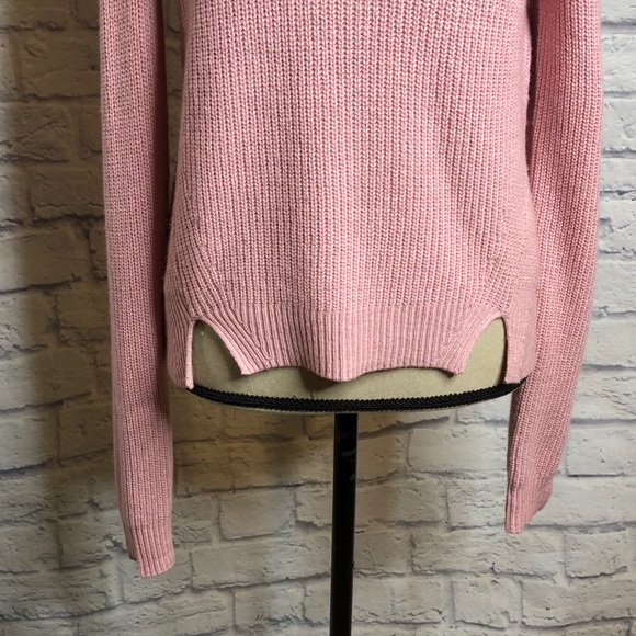LUCKY BRAND Pink Longsleeve Cold Shoulder Sweater - Picture 8 of 12